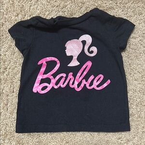 Barbie Kids Black T-Shirt
